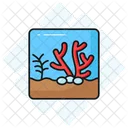 Coral Reef Underwater Symbol