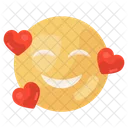 Emoji De Corazon Emotag De Amor Emoticon De Corazones Icono