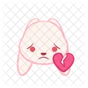 Corazon Emocion Expresion Emoji Cara Animal Amor Feliz Icono