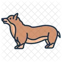 Corgi Hunde Haustiere Symbol