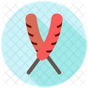 Corn Dog  Icon