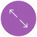 Corner Arrows Direction Icon