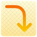 Corner Right Down Icon