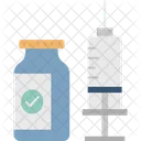 Corona Vaccine Coronavirus Syringe Icon