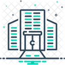企業、建物、建築 アイコン