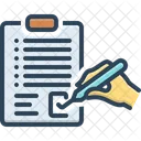 Correct Document Report Icon