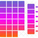 Correlation Data Heatmap Icon