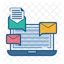 Correo Electronico Marketing SEO Icono