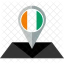 Cote Divoire Flag Icon