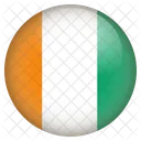 Cote Divoire Flag Icon