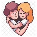 Couple Hug  Icon