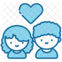 Couple Smile Happy Icon