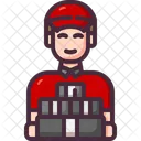 Courier Boy  Icon