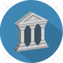 Court Building Bank Icon