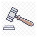 Court Gavel Hammer Icon