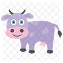 Cow Calf Cattle Icon