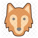 Coyote Animal Jungle Icon