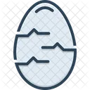 Egg Testicle Oval Icon