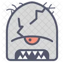 Cracked Creature Horns Icon