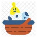 Cracked Egg Easter Spring Icon