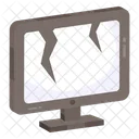 Cracked Lcd Cracked Screen Cracked Monitor アイコン