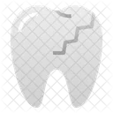 Cracked Teeth Thoot Crack Icon