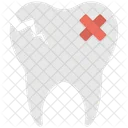 Cracked Tooth  Icon