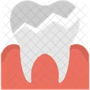 Cracked Tooth  Icon