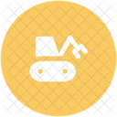 Crane Lifter Bulldozer Icon