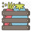 Crate Of Vegetables  Icon