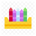 Crayon Pencil Clip Icon