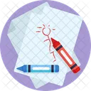 Crayons  Icon