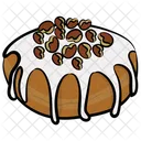 Cream Cake Fresh Cream Cake Cake Dipping Icon