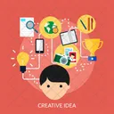 Creative Idea Design Icon