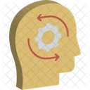 Creative Brain Creative Thinking Headgear Icon