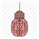 Creative Brain Creative Thinking Brainstorming Icon