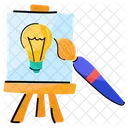 Creative Painting  Icon