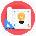 Creative Design Creative Plan Prototype Icon