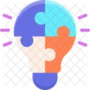 Creative Puzzle Puzzle Solution Icon