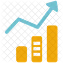 Crecimiento Empresarial Tabla De Crecimiento Negocios Icono