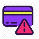 Credit Card Error  Icon