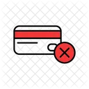 Credit Card Failed  Icon