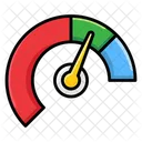 Credit Score Speedometer Gauge アイコン