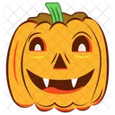 Creepy Pumpkin Scary Pumpkin Creepy Icon