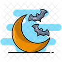 Crescent Dusk Lunar Icon