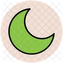 Crescent Moon Lunation Icon