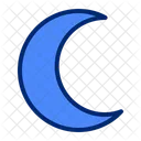 Crescent moon  Icon