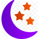 Crescent moon  Icon