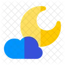 Crescent moon  Icon