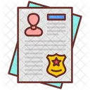 Criminal record  Symbol